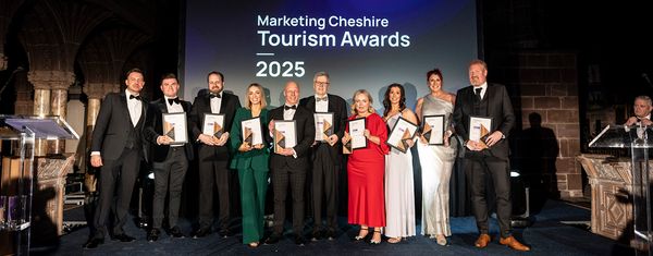 Chance for local businesses to shine as entries open for Visit Cheshire Tourism Awards 2026 - Warrington Chamber of Commerce
