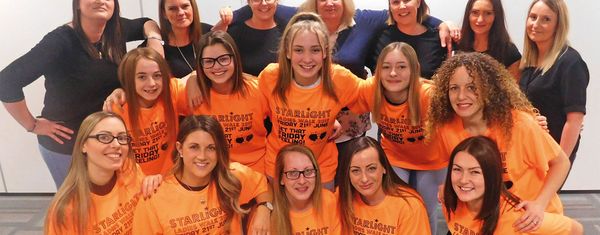 Alicia's Army launch Friday Feeling Starlight t-shirt - Warrington Chamber of Commerce