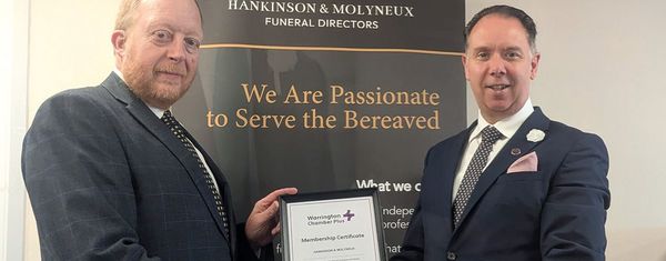 Funeral directors achieve national accreditation following independent inspection