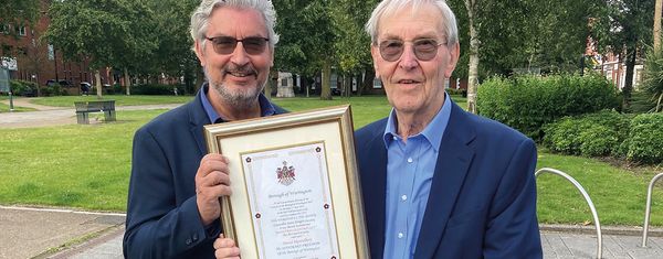 Local media co-founder made Honorary Freeman - Warrington Chamber of Commerce
